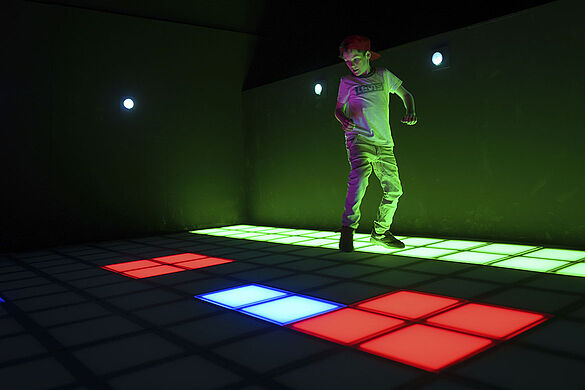 Quantum Lasertag Pixel Games Spielsituation 2